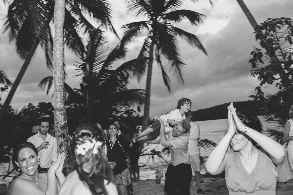 J Wiley Los Angeles Destination Wedding Photographer St John Virgin Islands wedding photography tropical sunset Oppenheimer beach travel fun DIY offbeat coral mismatched dresses first look handmade-6665