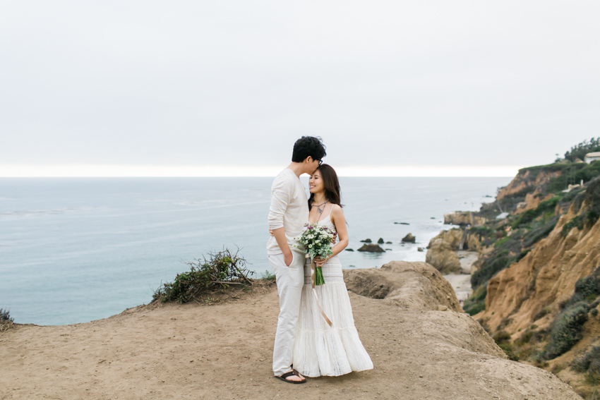 El Matador Beach Engagement Los Angeles Wedding Photographer Boho Bohemian Hipster-4011