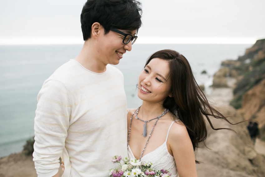 El Matador Beach Engagement Los Angeles Wedding Photographer Boho Bohemian Hipster-4020