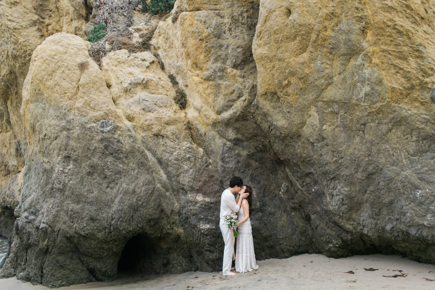 El Matador Beach Wedding Photographer Engagement Los Angeles Boho Bohemian Hipster-1004