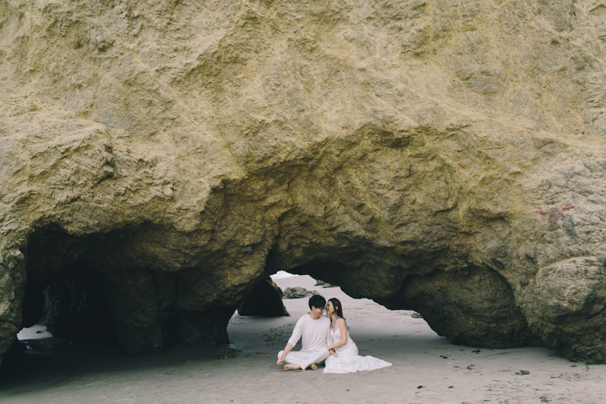 El Matador Beach Wedding Photographer Engagement Los Angeles Boho Bohemian Hipster-1010