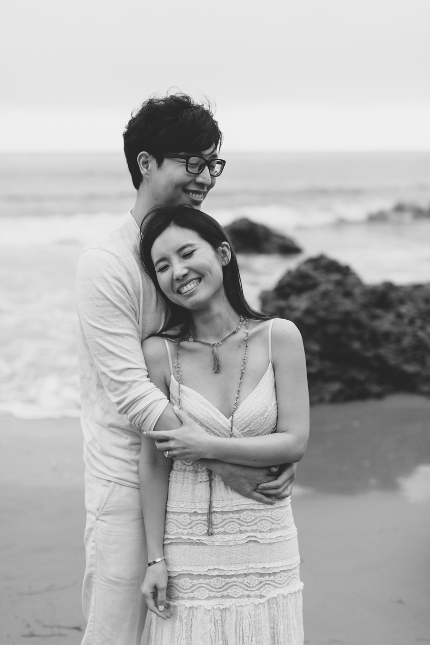 El Matador Beach Wedding Photographer Engagement Los Angeles Boho Bohemian Hipster-1027