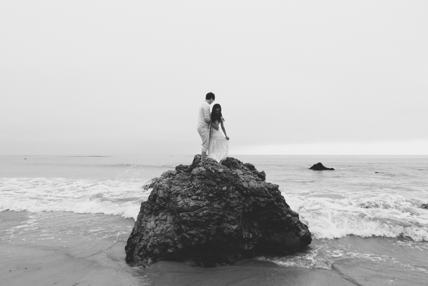 El Matador Beach Wedding Photographer Engagement Los Angeles Boho Bohemian Hipster-1028