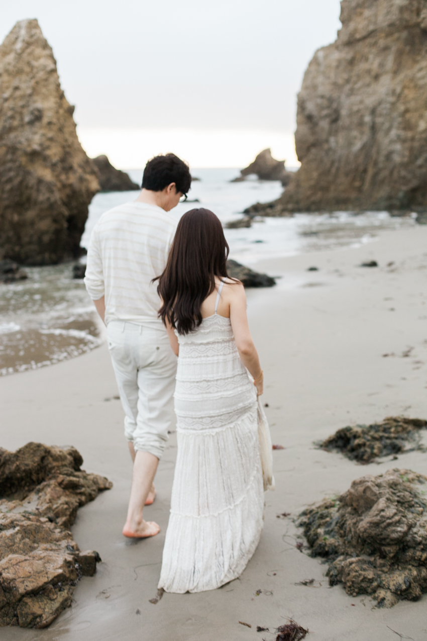 El Matador Beach Wedding Photographer Engagement Los Angeles Boho Bohemian Hipster-1031