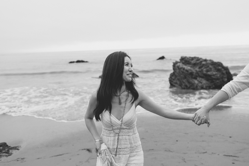 El Matador Beach Wedding Photographer Engagement Los Angeles Boho Bohemian Hipster-1041