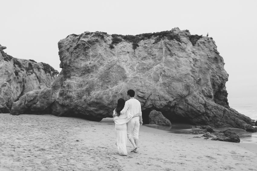 El Matador Beach Wedding Photographer Engagement Los Angeles Boho Bohemian Hipster-1042