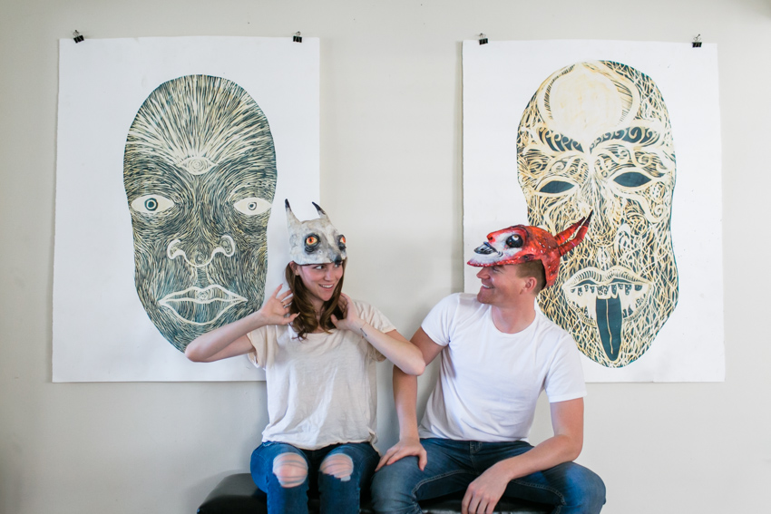 home engagement session los angeles hipster wedding photographer115-J Wiley Photography-2289
